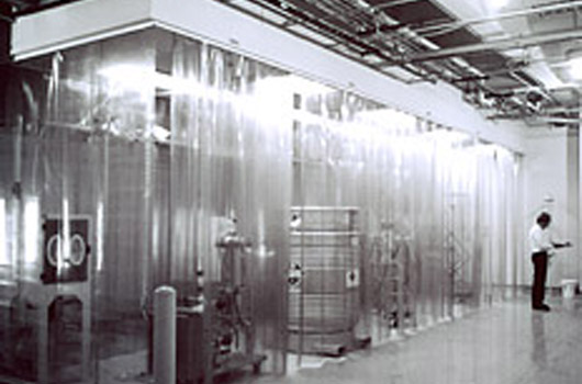 A softwall modular cleanroom